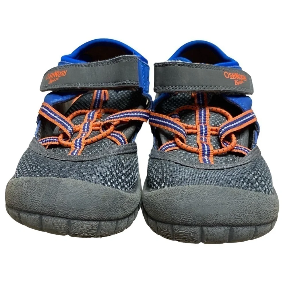 Oshkosh B’gosh Blue Orange Closed Toe Water Shoes Size 9